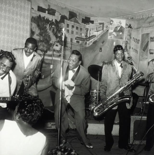 Bobby "Blue" Bland, Club Handy, Memphis, Tennessee, late 1950s.