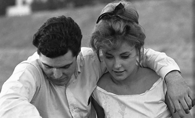 Glamour on the Sand: Sharon Tate and Richard Beymer at Pacific Ocean Park, 1963