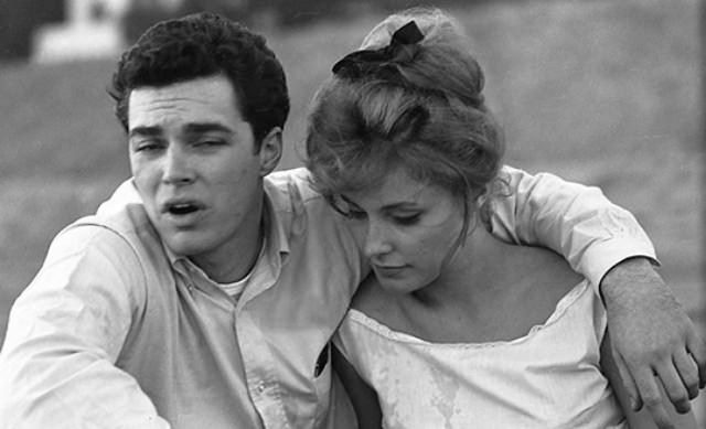 Glamour on the Sand: Sharon Tate and Richard Beymer at Pacific Ocean Park, 1963