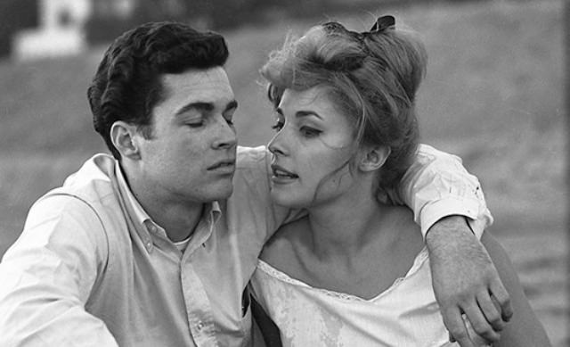 Glamour on the Sand: Sharon Tate and Richard Beymer at Pacific Ocean Park, 1963