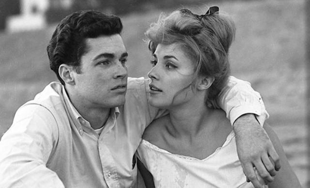 Glamour on the Sand: Sharon Tate and Richard Beymer at Pacific Ocean Park, 1963