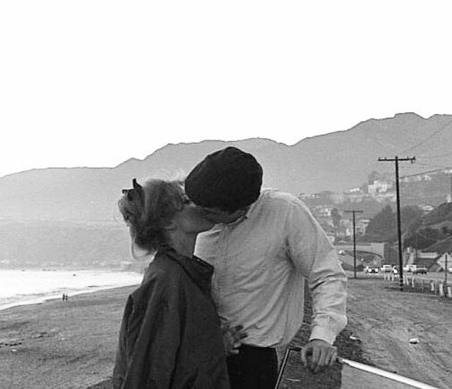 Glamour on the Sand: Sharon Tate and Richard Beymer at Pacific Ocean Park, 1963