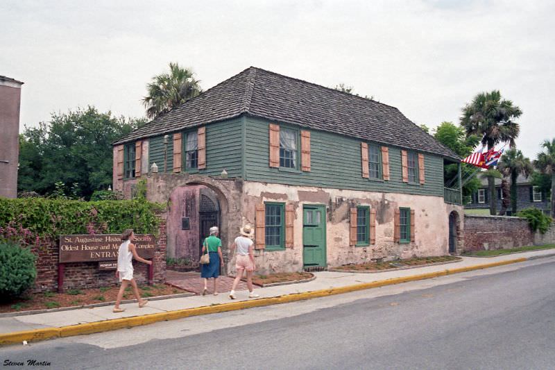 Gonzalez-Alvarez House, St. Augustine, 1986