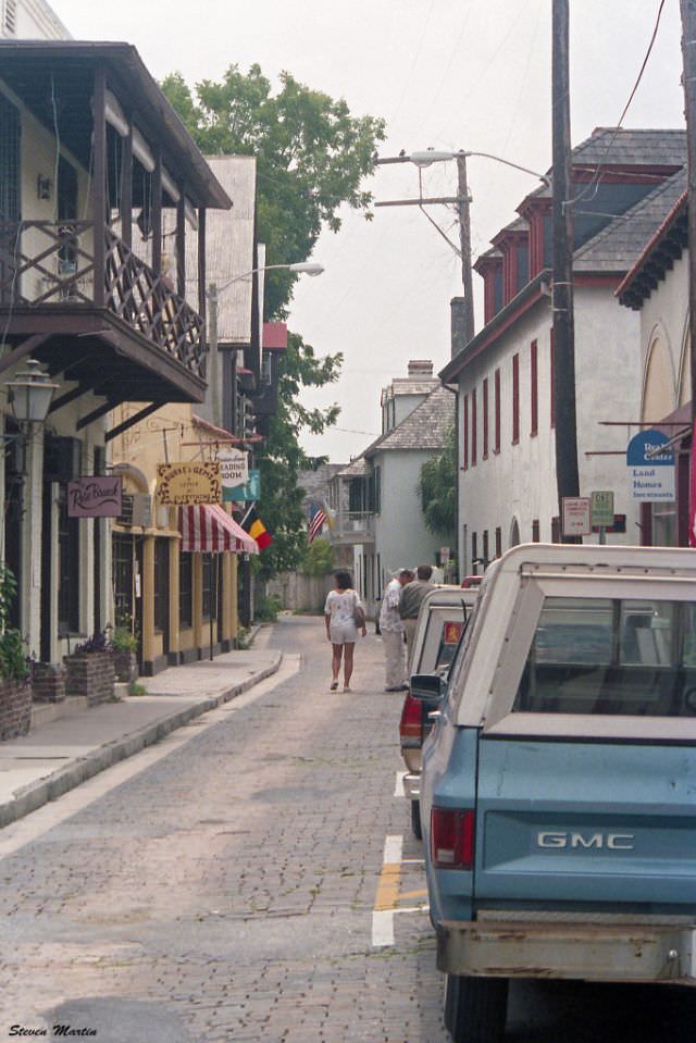 Aviles Street, St. Augustine, 1986