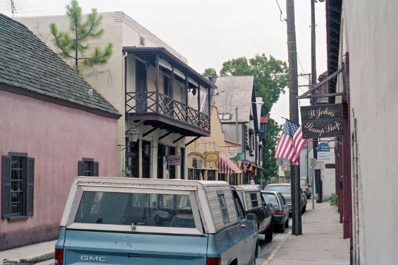 Aviles Street, St. Augustine, 1986