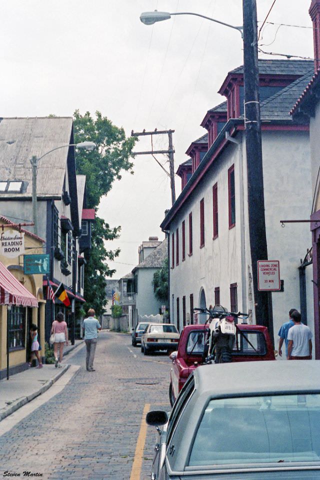 Aviles Street, St. Augustine, 1986