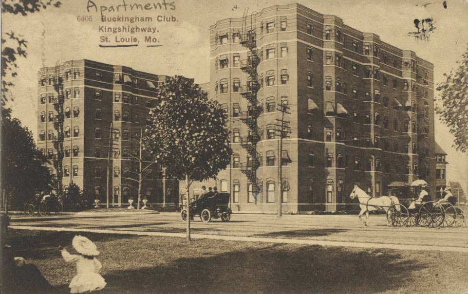 Buckingham Club, Kingshighway, St. Louis, 1904