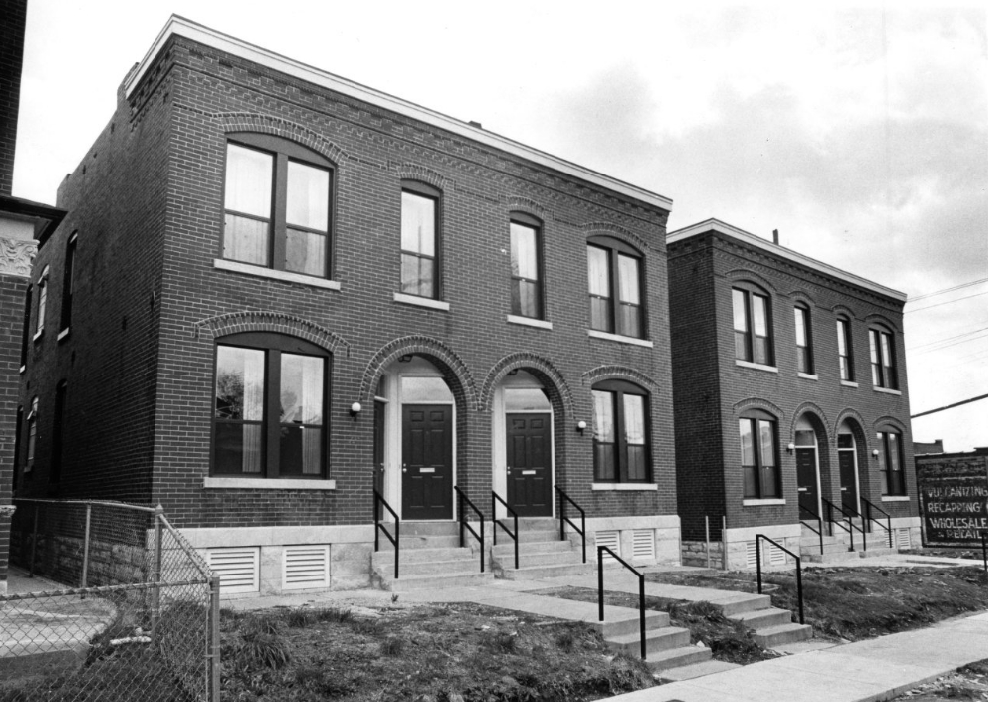 Apartments at 3714 Shreve - Penrose Park. (obverse), 1985