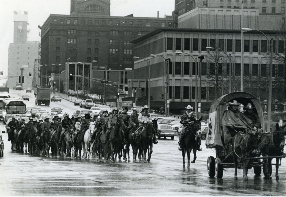 Boys Town Caravan on Olive Street, 1984