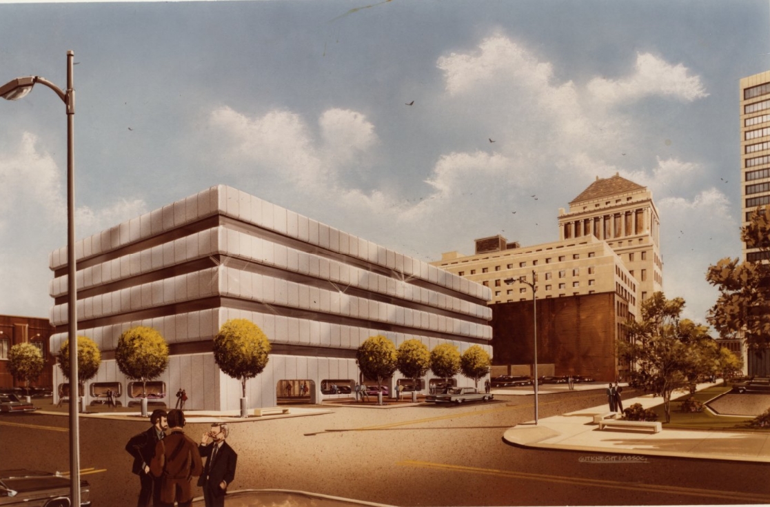 The building is scheduled for completion in February 1982.