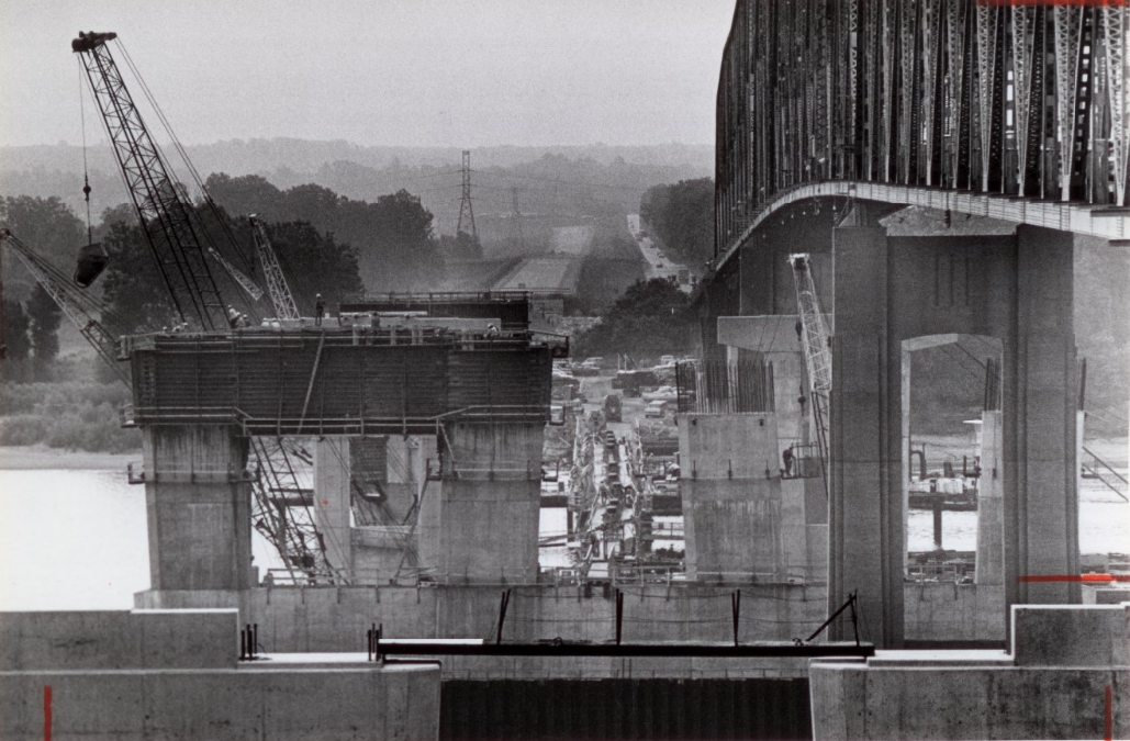 Jefferson Barracks Bridge Work,1 981