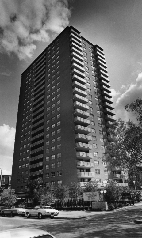 Executive House Apartments at 4466 W. Pine, St. Louis, 1981