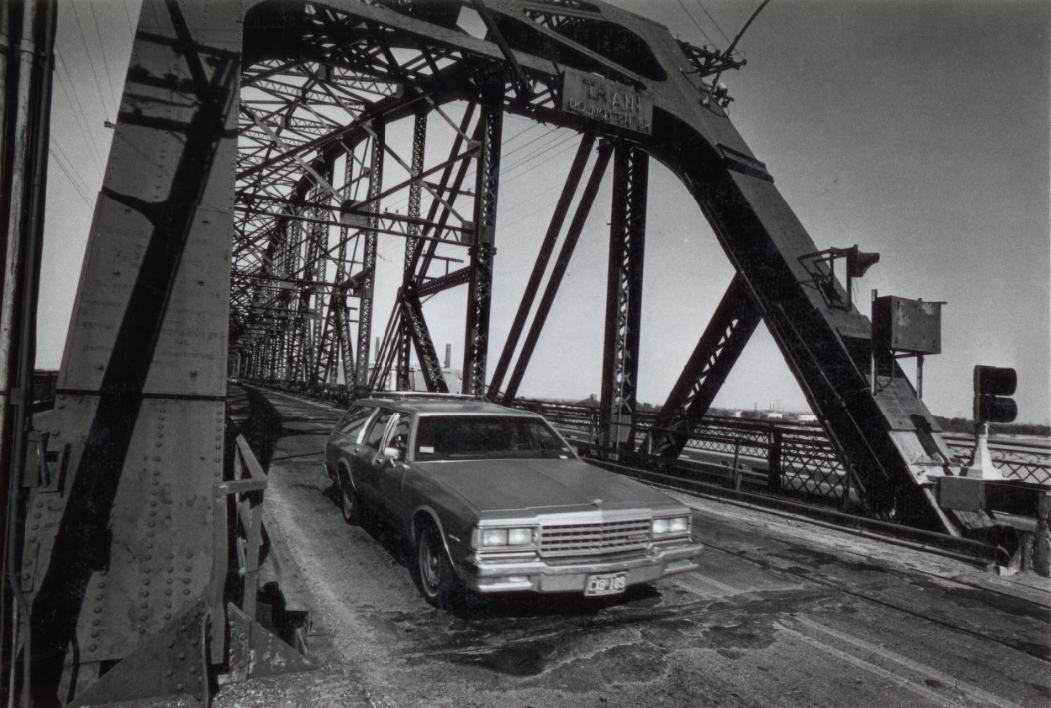 A view of the McKinley Bridge, 1985