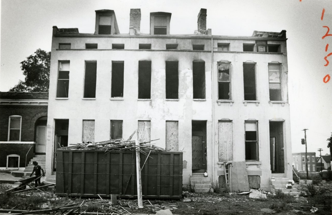 Torching Of A Vacant Residential Building Ahead Of Its Scheduled Renovation, 1981