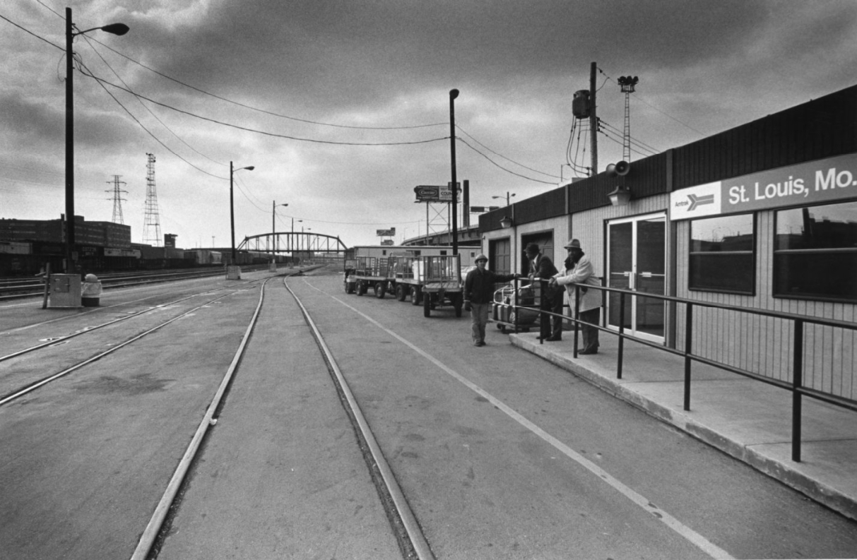 Amtrak Station in St. Louis in 1980