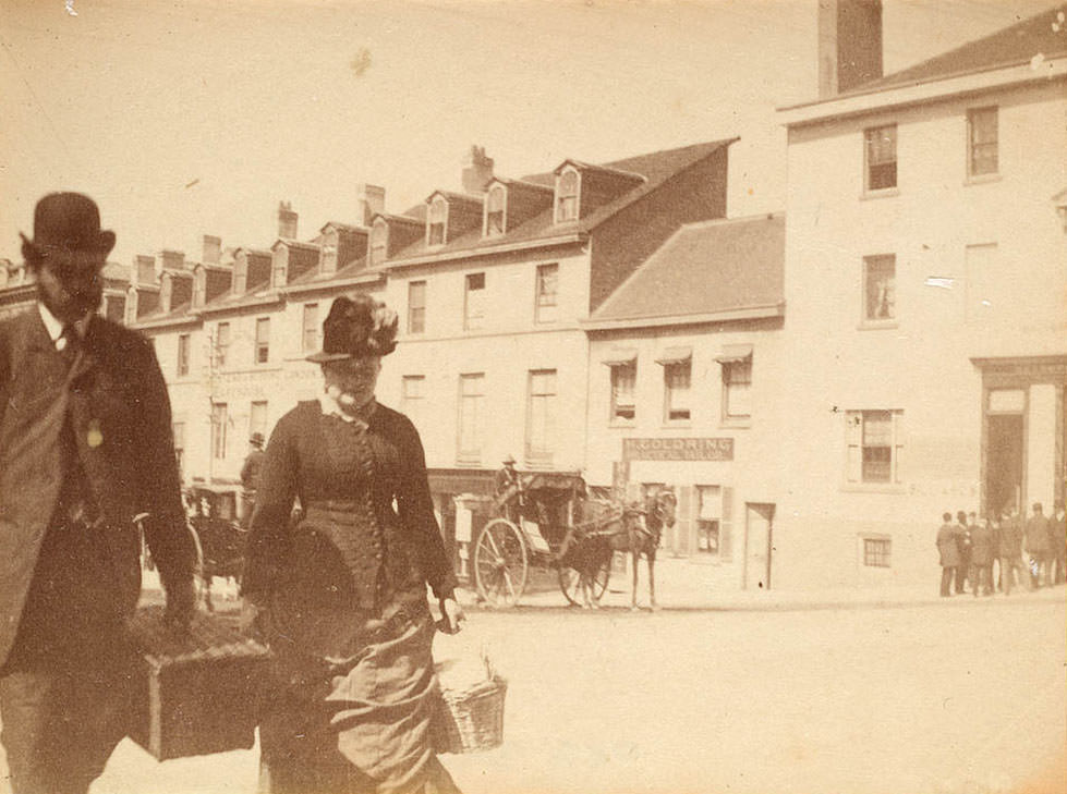 Group of people from Sydney, 1889