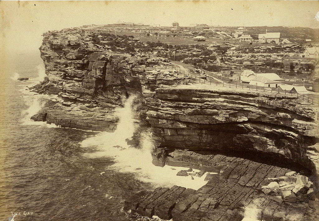 The Gap, Sydney, 1880