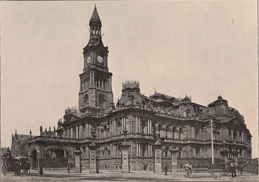Sydney Town Hall, 1897