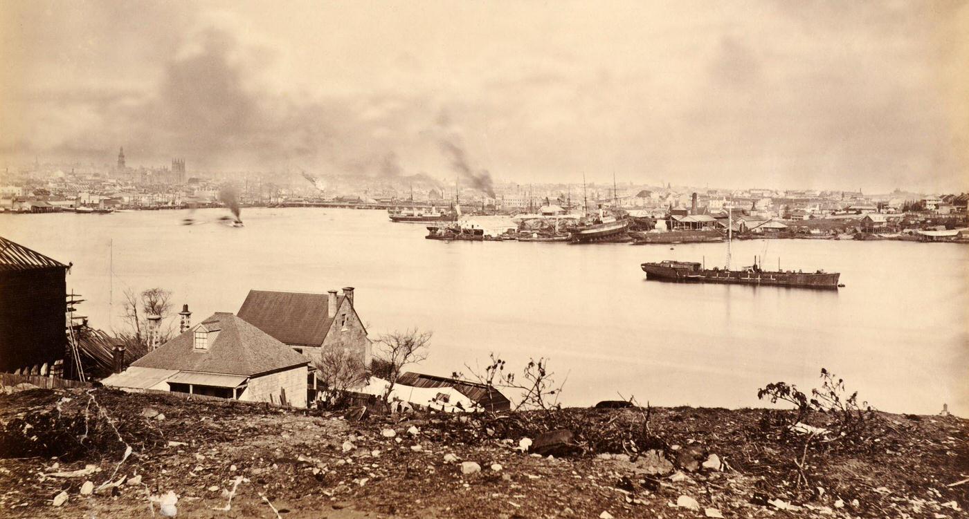The Parramatta River at Sydney, 1890.