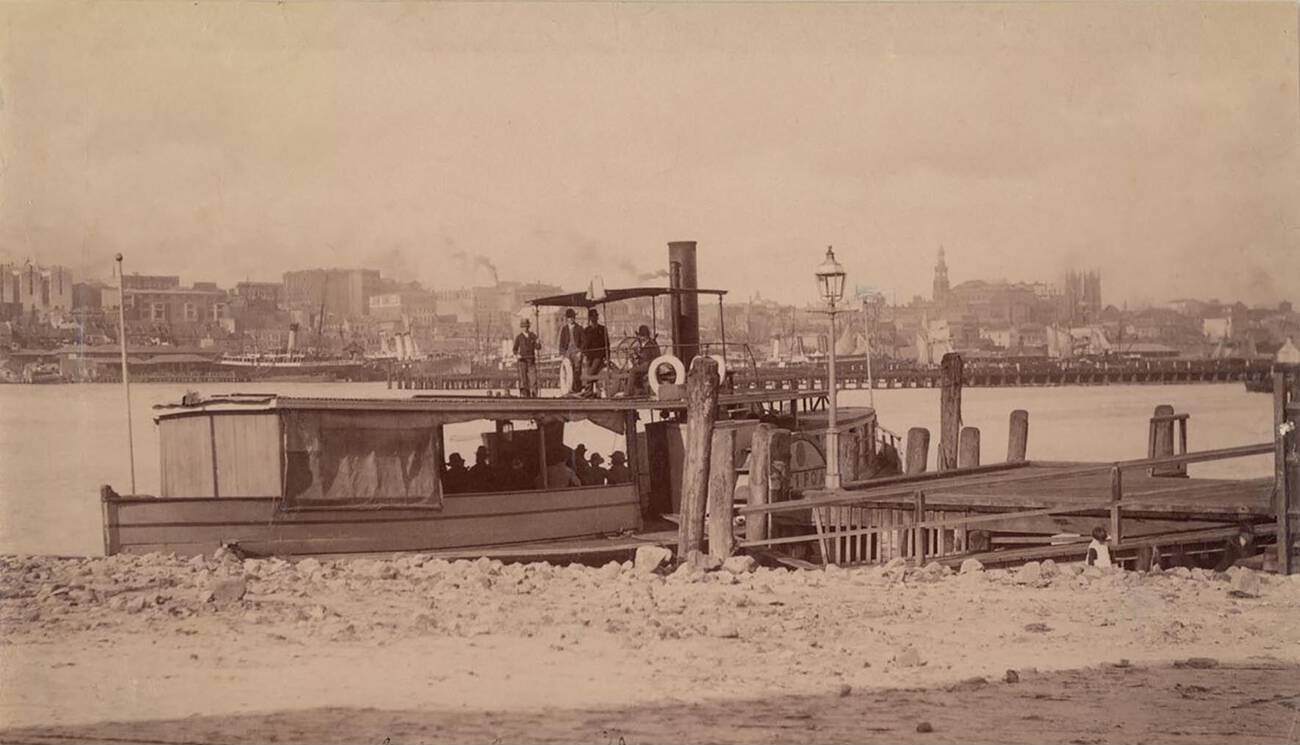 Sydney Ferry LEIPOA Perdriau's Balmain ferries, 1890s