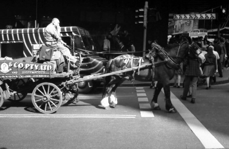 Delivery vehicle, Sydney, 1968