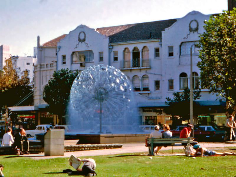 Alamein Fountain, Kings Cross, Sydney, circa 1969