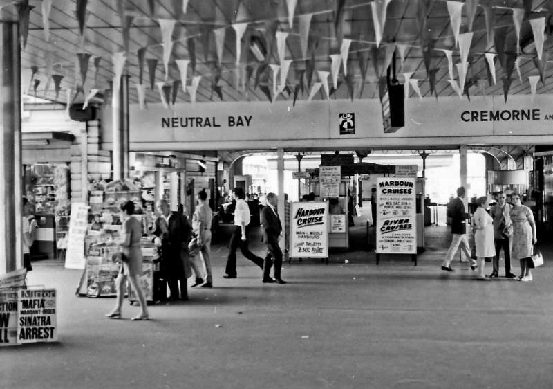 Circular Quay, Sydney, 1969