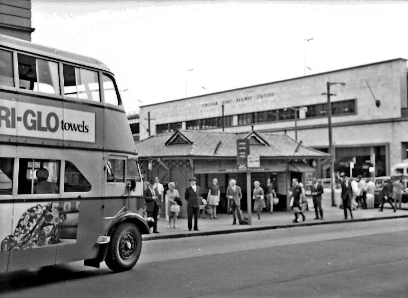 Circular Quay, Sydney, 1969