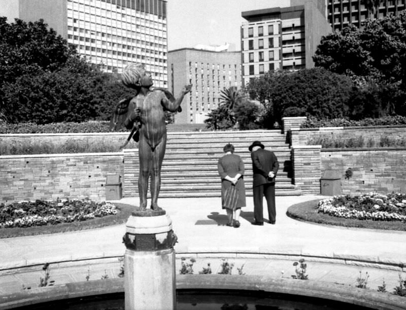 Botanical Gardens Statues, Sydney, 1968