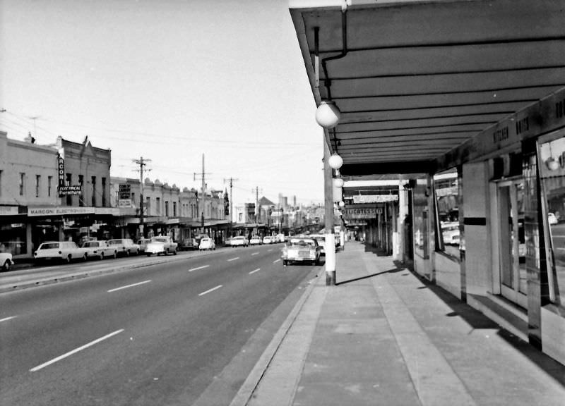 Paramatta Road, Petersham, Sydney, 1969