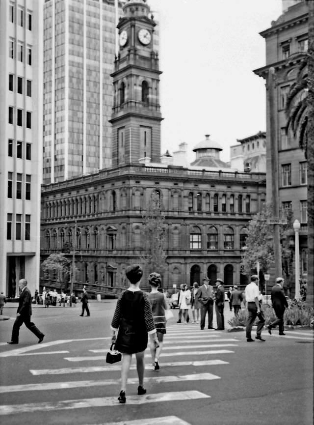 Sydney street scenes, 1969