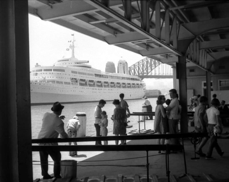 Circular Quay, Sydney, 1968