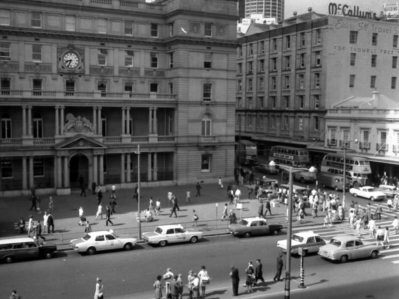 Circular Quay, Sydney, 1968