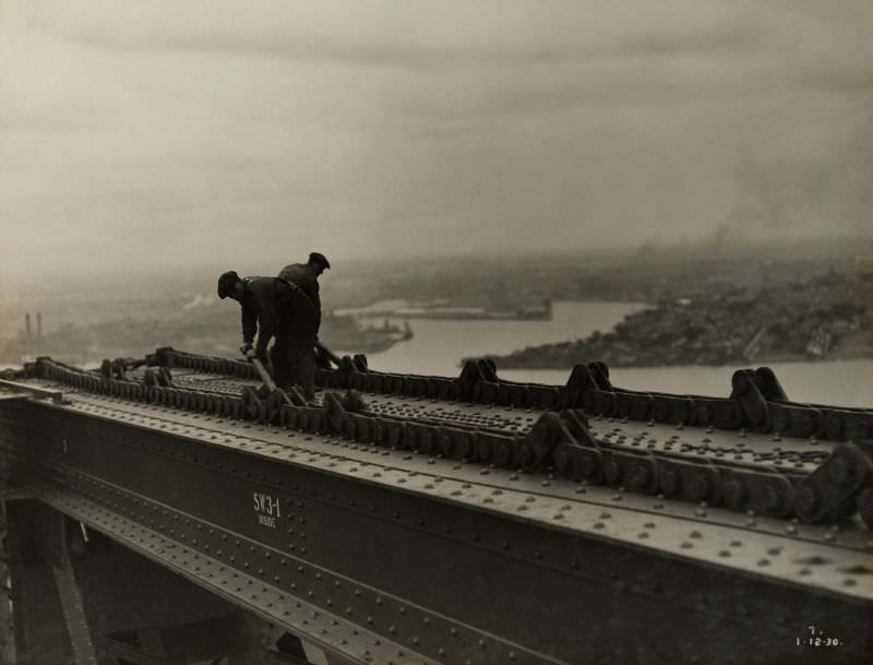 Safety Chain, on Top Chord, for Creeper Crane, December 1, 1930