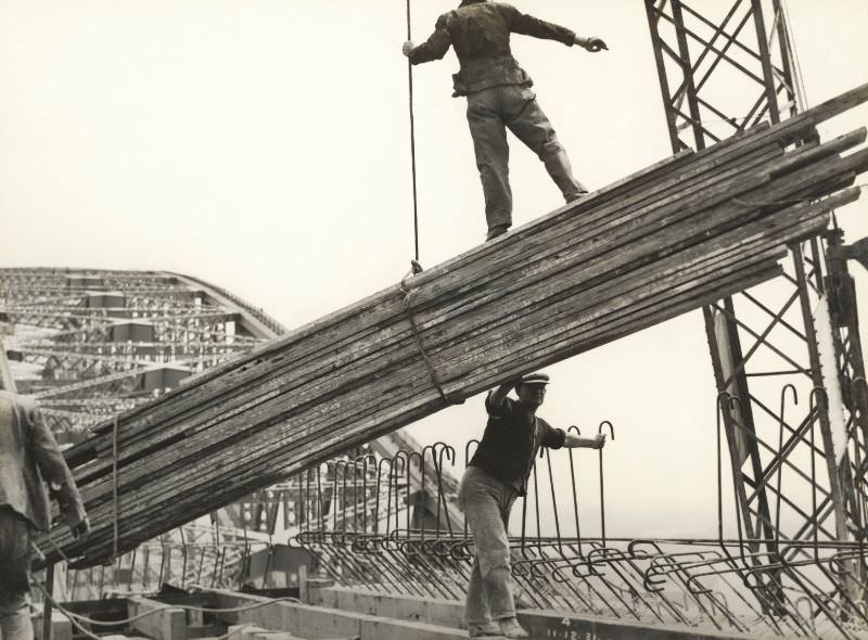 Timber for Pent House Formwork, December 11, 1931