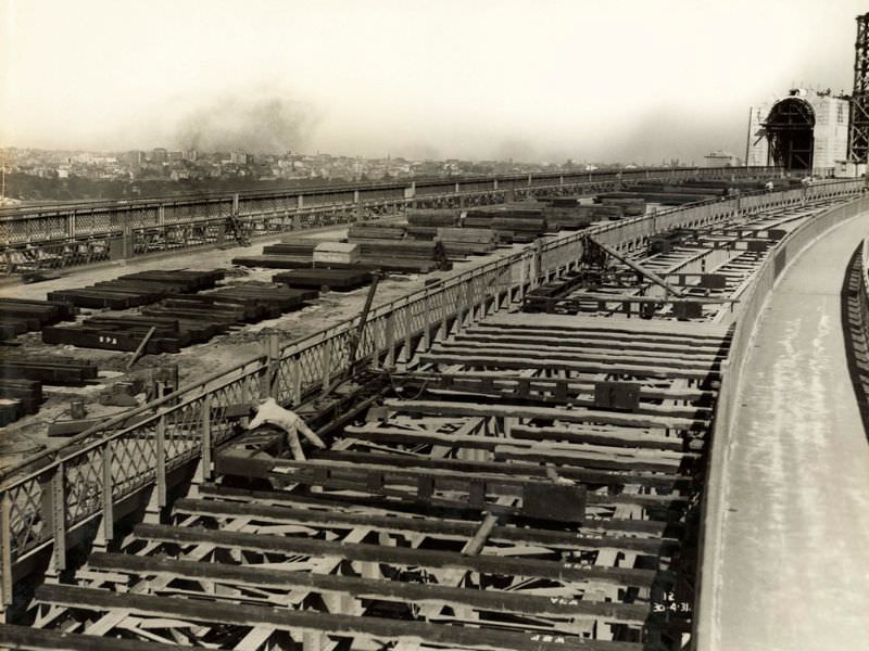 Track Timbers and O.H.Wiring Structures, April 30, 1931