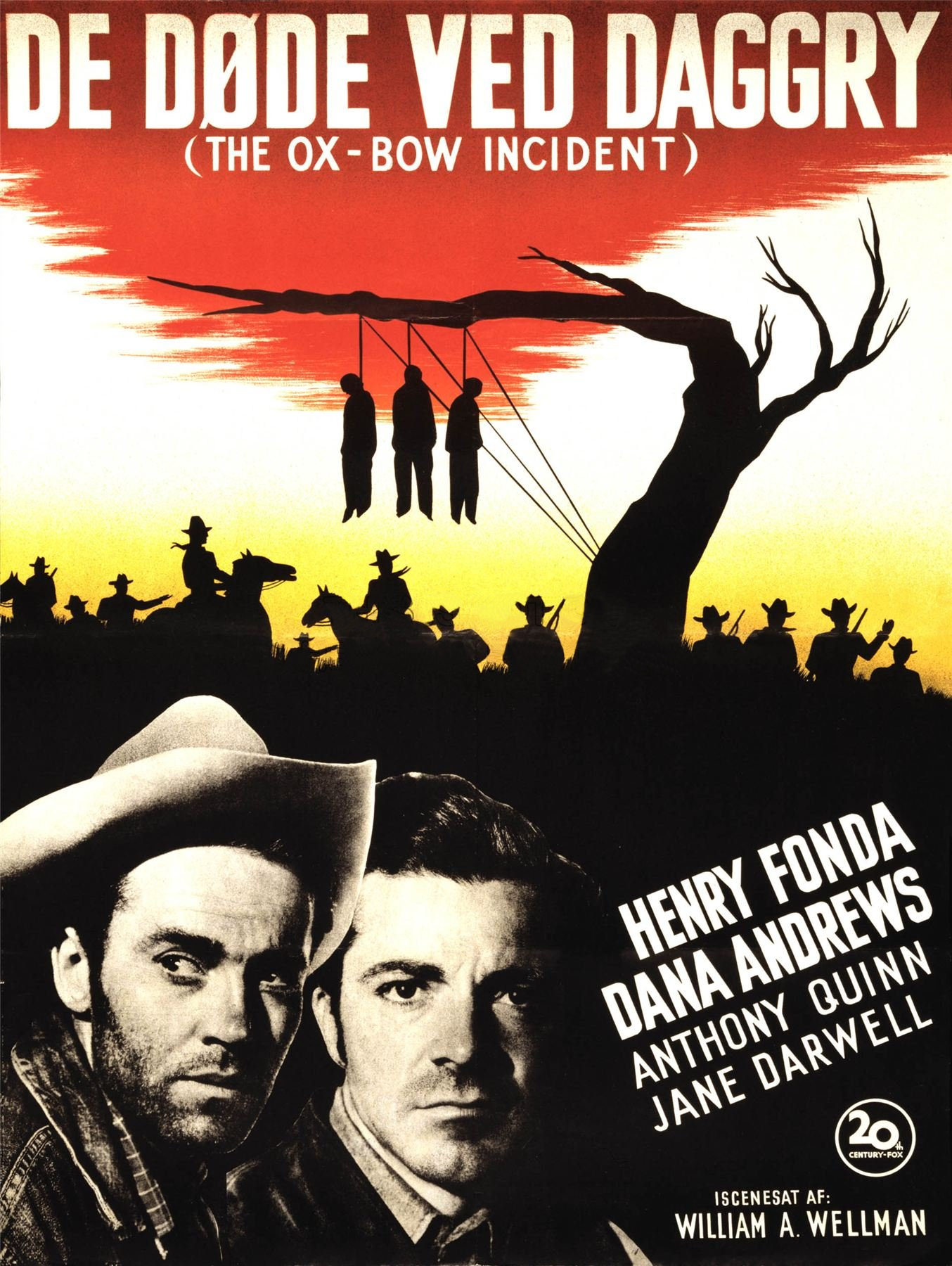 Henry Fonda and Dana Andrews in The Ox-Bow Incident (1942)