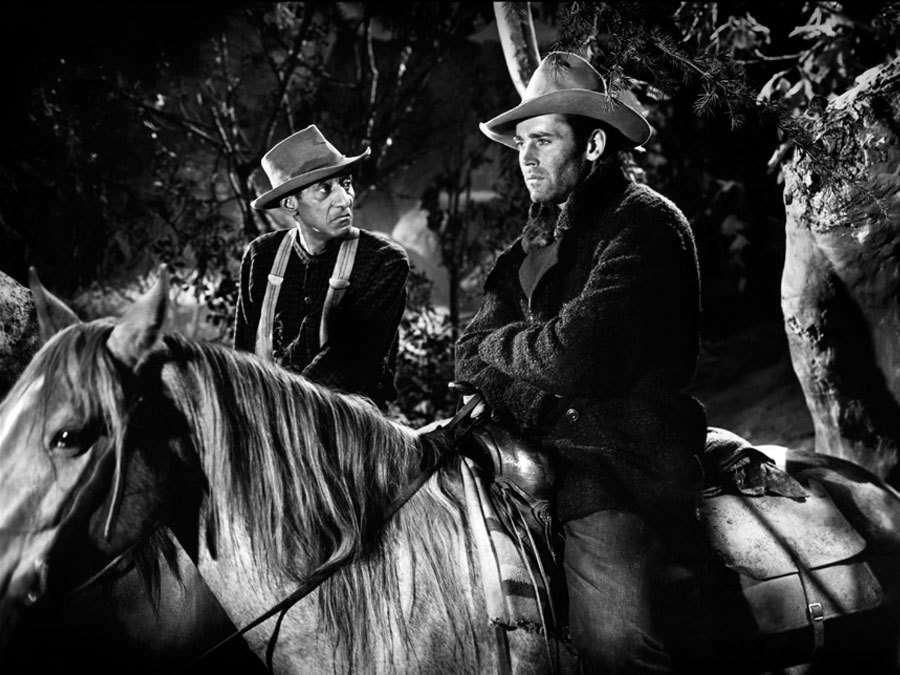 Henry Fonda and Leigh Whipper in The Ox-Bow Incident (1942)