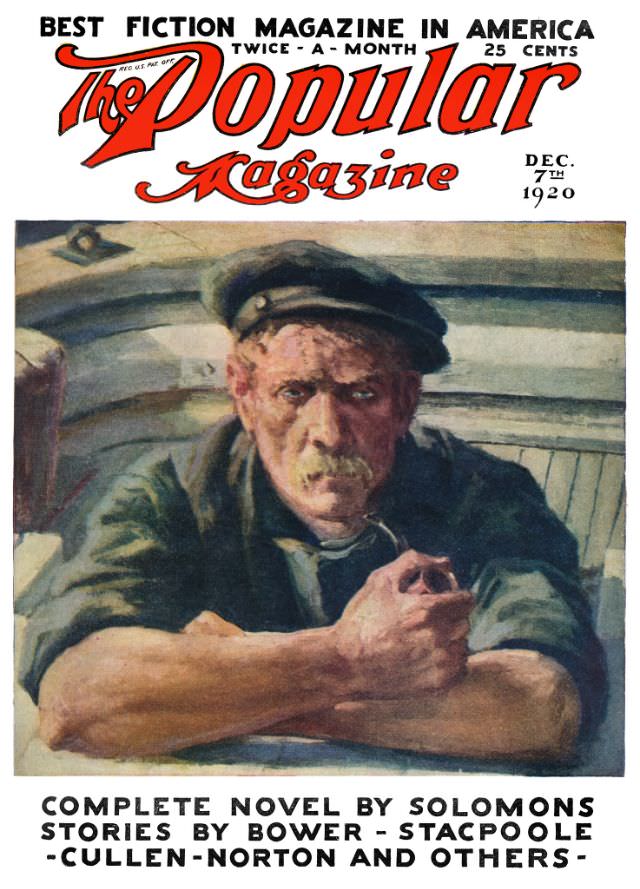 Popular magazine cover, December 7, 1920