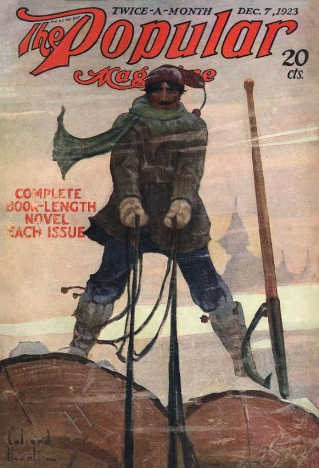 Popular magazine cover, December 7, 1923