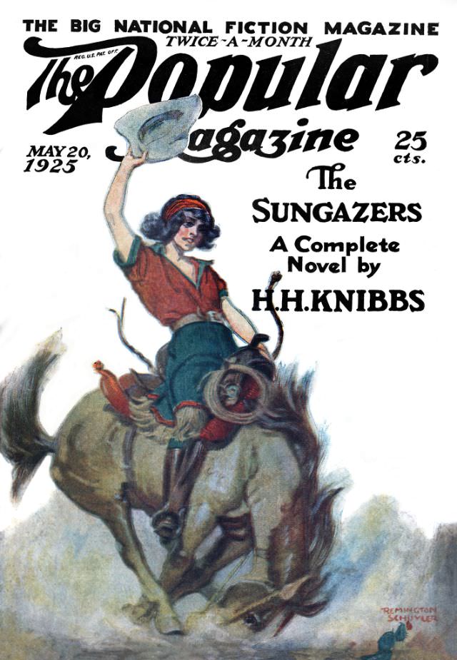 Popular magazine cover, May 20, 1925