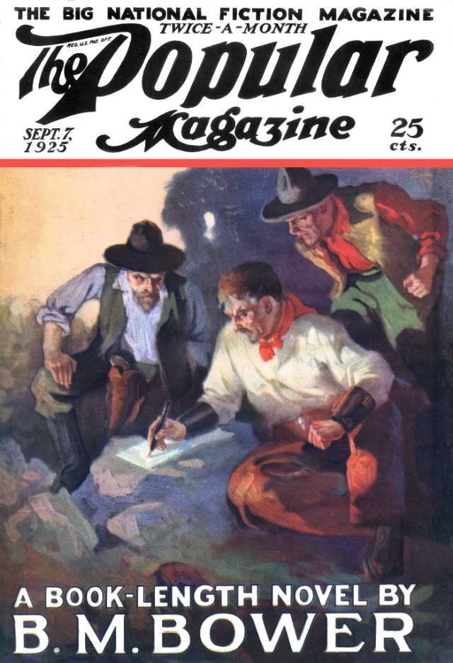 Popular magazine cover, September 7, 1925
