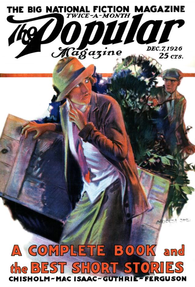 Popular magazine cover, December 7, 1926