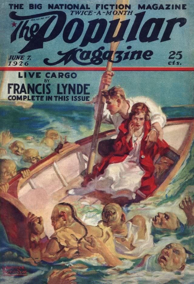 Popular magazine cover, June 7, 1926