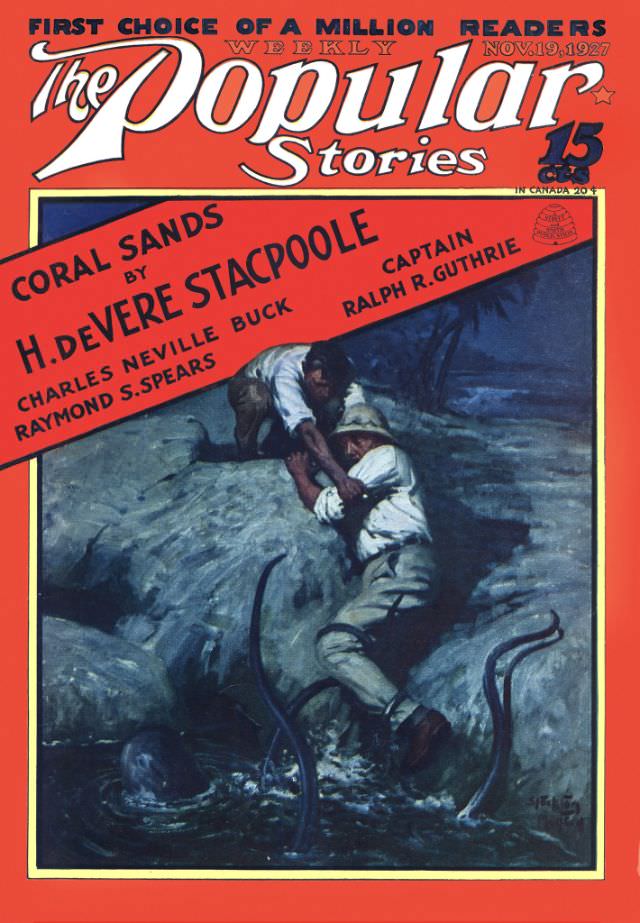 Popular magazine cover, November 19, 1927