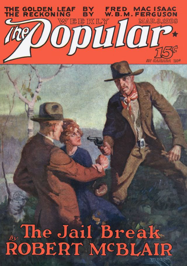 Popular magazine cover, March 3, 1928