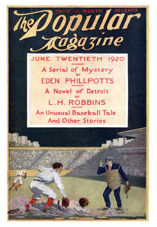 Popular magazine cover, June 20, 1920