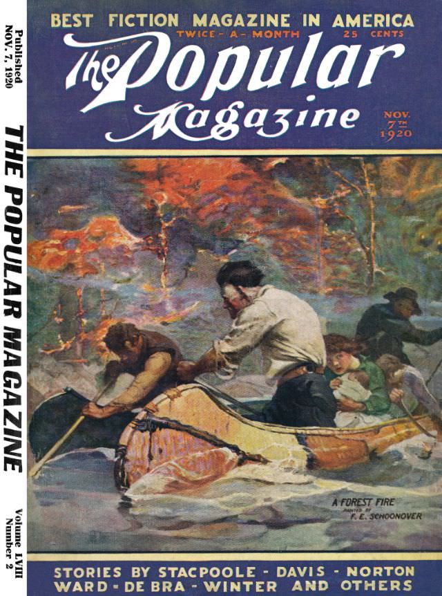 Popular magazine cover, November 7, 1920