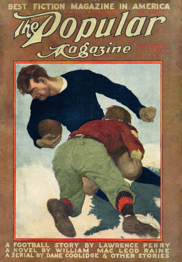 Popular magazine cover, November 20, 1920