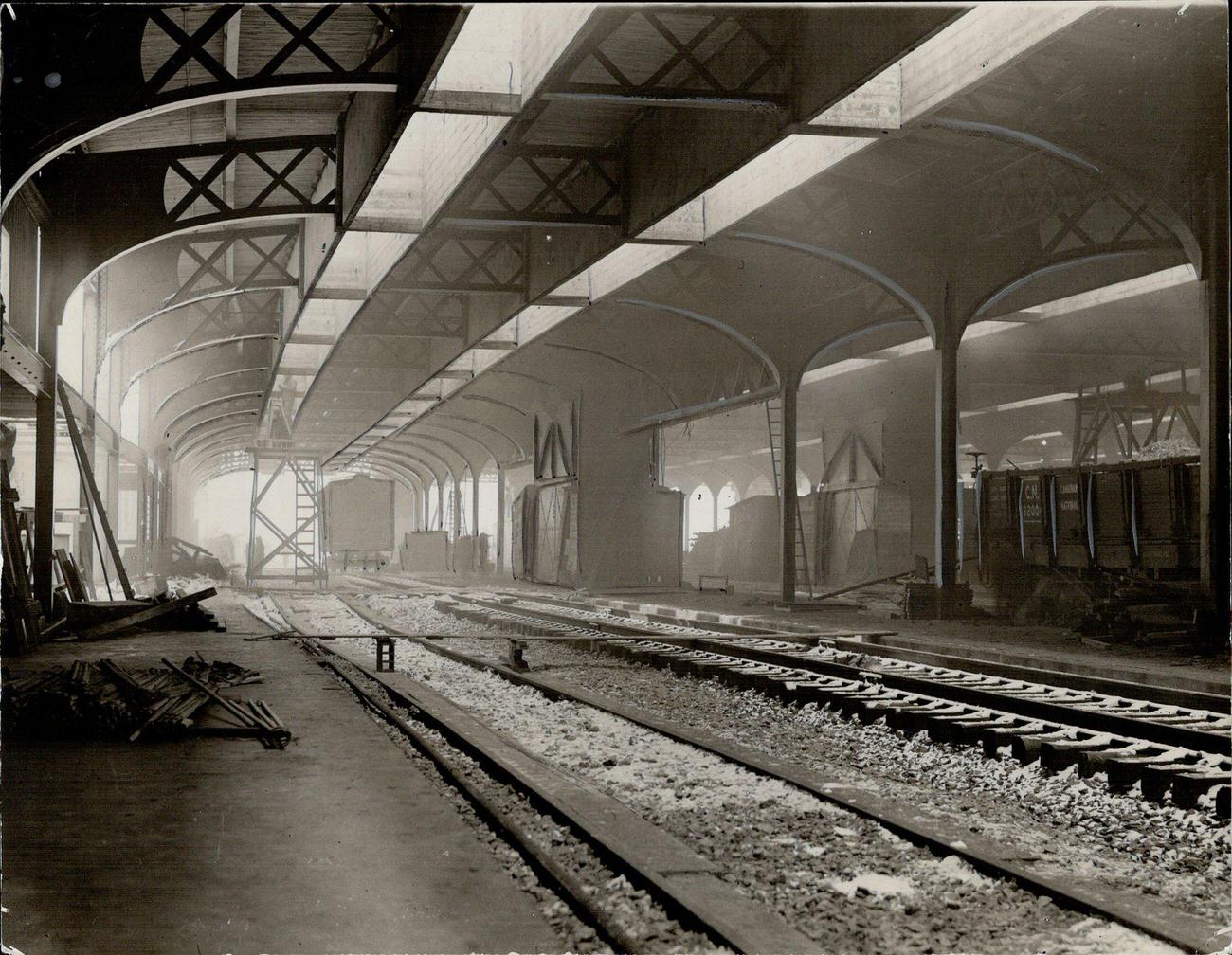 Liverpool Street Station in London which is run by Great Eastern Railway and connects passengers with the South East.